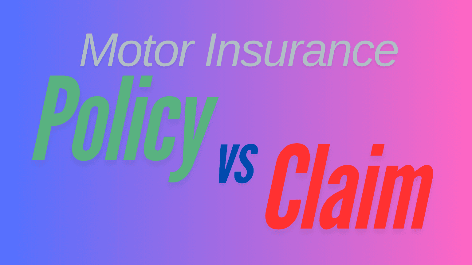 Guide to motor vehicle insurance claims header image